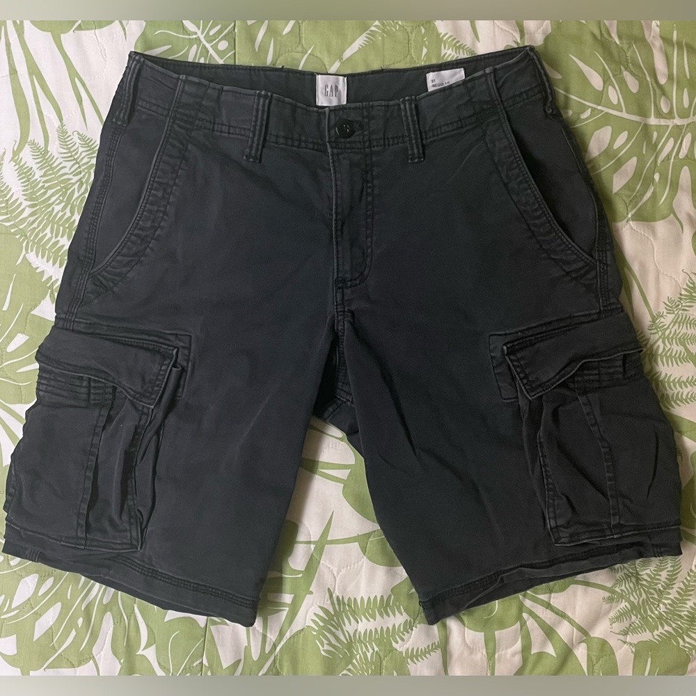 Black Gap cargo shorts.